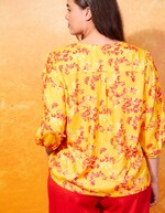 Fluid 3/4-sleeve top femme La Fianc&eacute;e