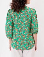 Fluid 3/4-sleeve top femme La Fianc&eacute;e
