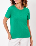 Organic cotton slub t-shirt femme La Fiancée