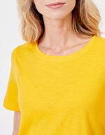 Organic cotton slub t-shirt femme La Fiancée