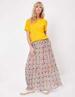Organic cotton slub t-shirt femme La Fiancée