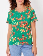 Organic cotton slub t-shirt femme La Fiancée