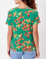 Organic cotton slub t-shirt femme La Fiancée