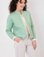 Lined quilted organic cotton jacket femme La Fiancée