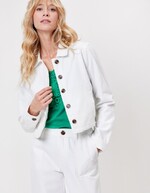 Short organic cotton jacket femme La Fiancée