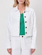 Short organic cotton jacket femme La Fiancée