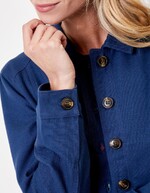 Short organic cotton jacket femme La Fiancée