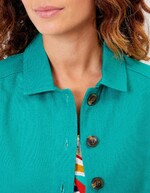 Short organic cotton jacket femme La Fiancée