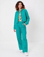 Short organic cotton jacket femme La Fiancée