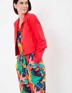 Short organic cotton jacket femme La Fiancée