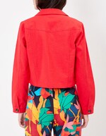 Short organic cotton jacket femme La Fiancée