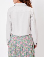 Short organic cotton jacket femme La Fiancée
