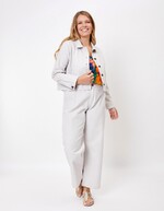 Short organic cotton jacket femme La Fiancée