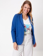 Soft organic knit jacket femme La Fiancée