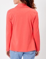 Soft organic knit jacket femme La Fianc&eacute;e