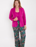 Soft organic knit jacket femme La Fianc&eacute;e