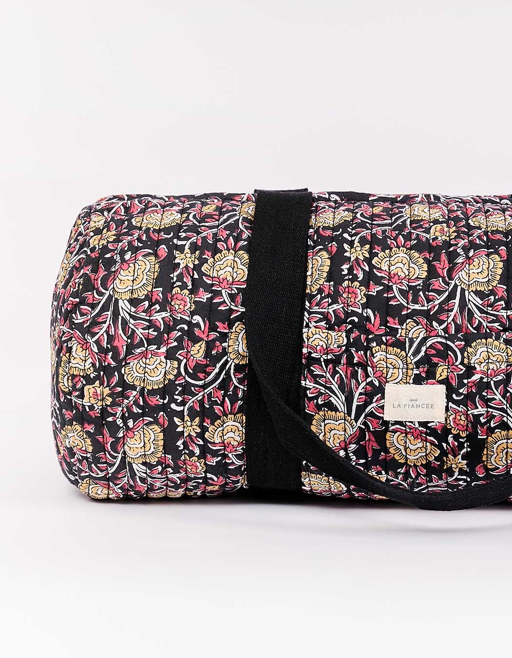 Quilted bowling bag in organic cotton femme La Fiancée