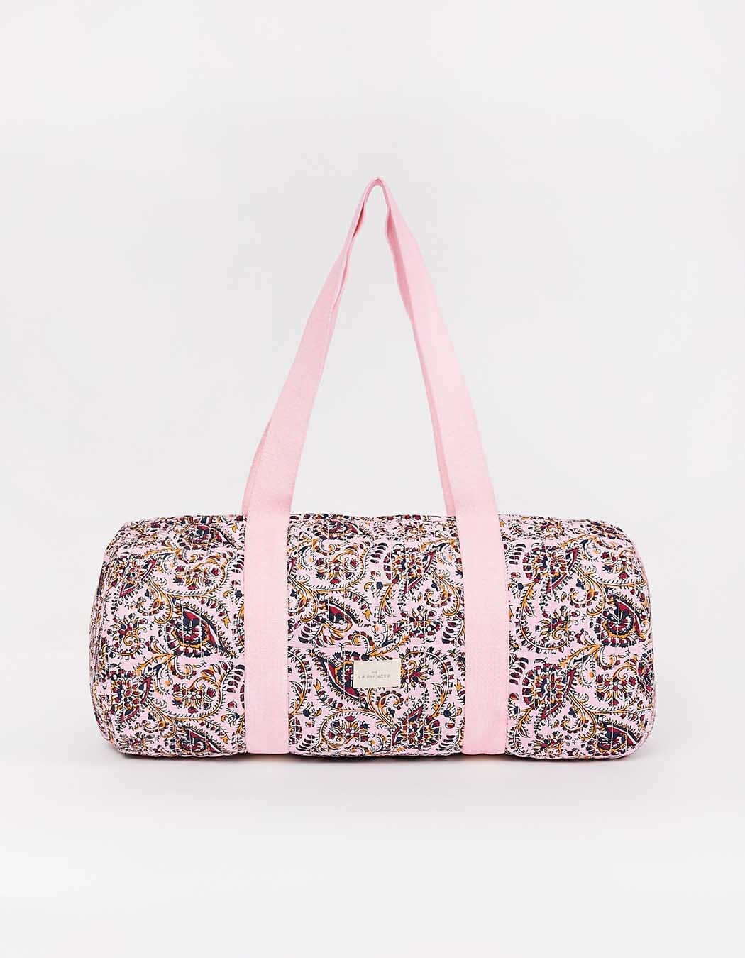 Quilted bowling bag in organic cotton femme La Fiancée
