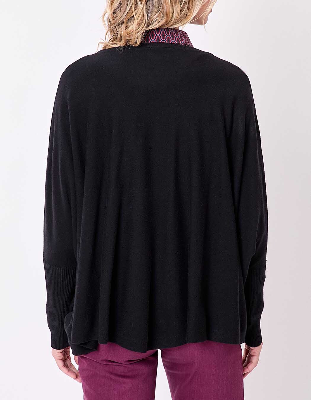 Oversized knit sweater femme La Fiancée