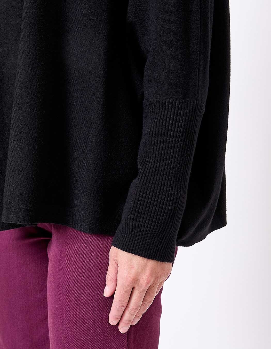 Oversized knit sweater femme La Fiancée