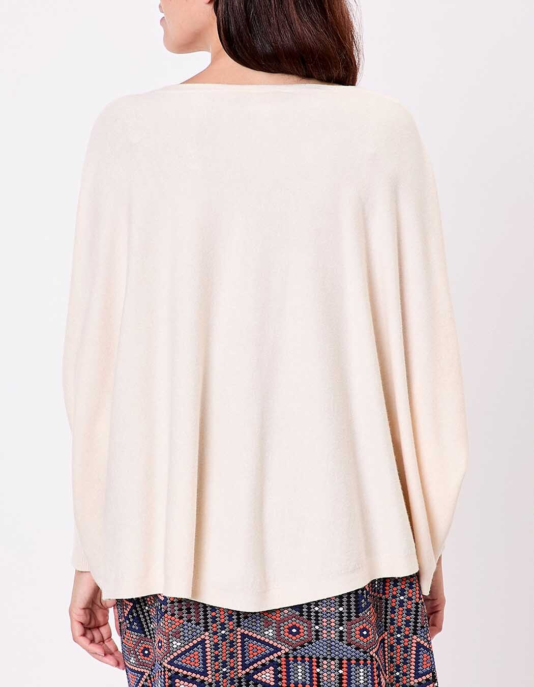 Oversized knit sweater femme La Fiancée