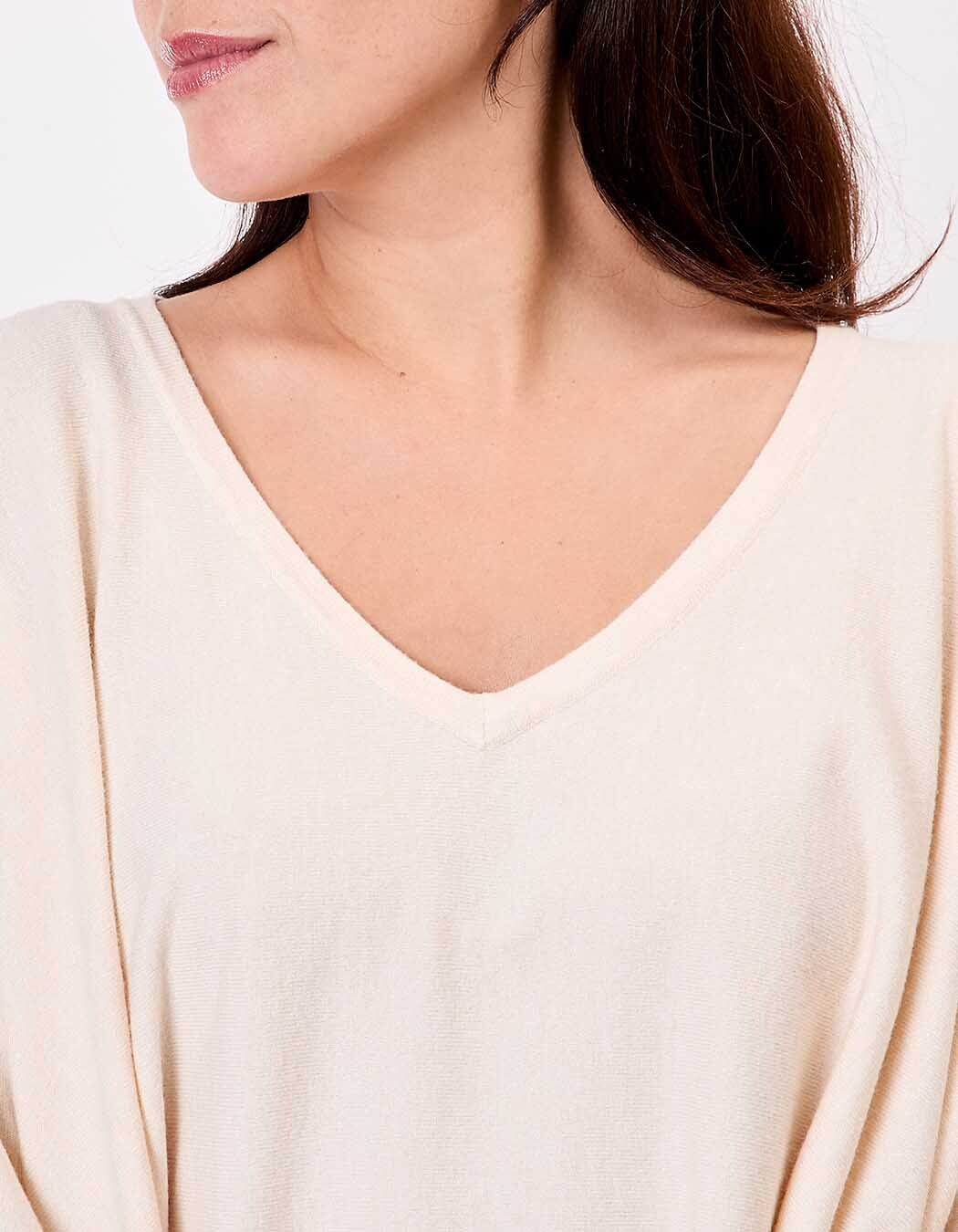 Oversized knit sweater femme La Fiancée
