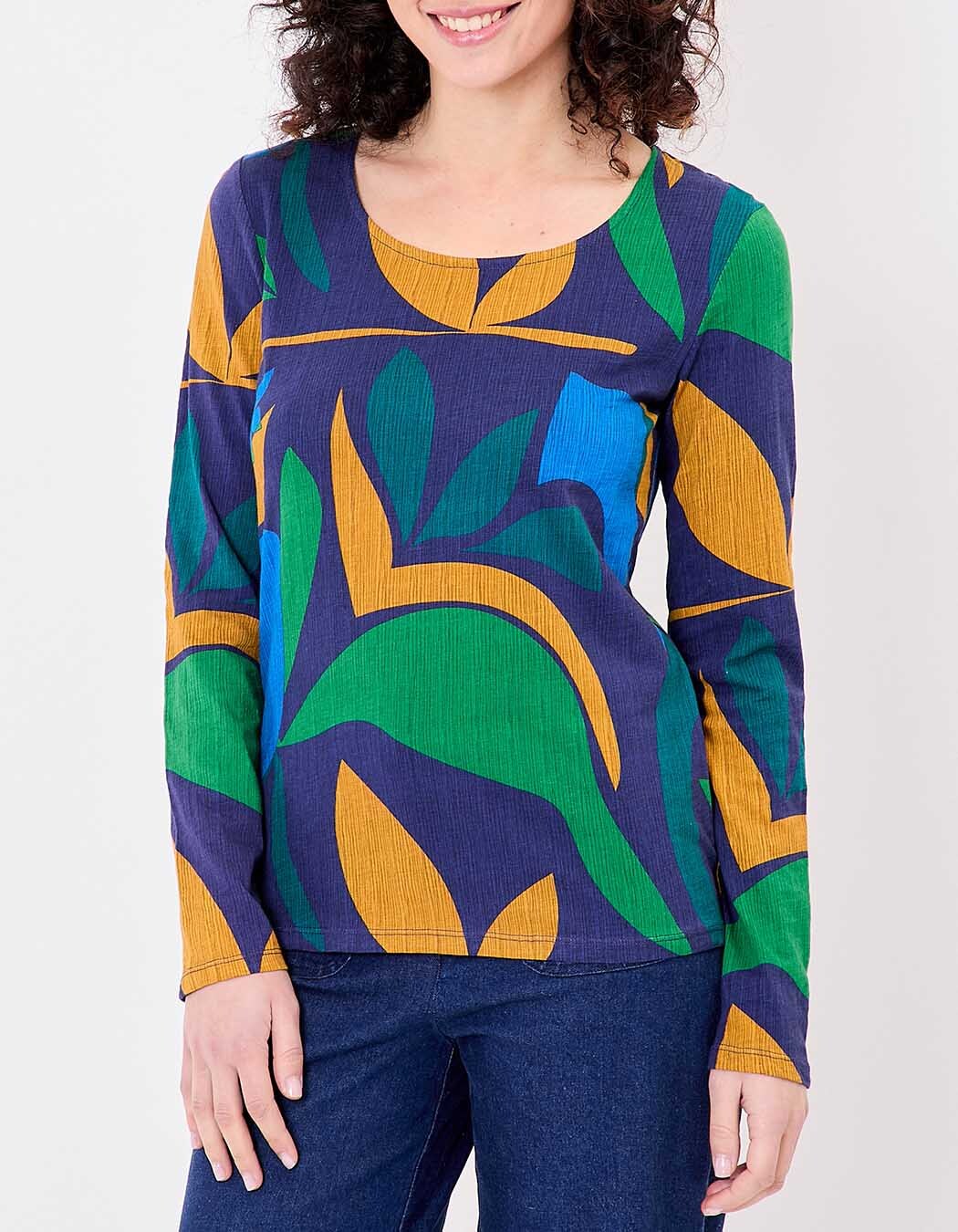 Organic flamed cotton T-shirt femme La Fiancée