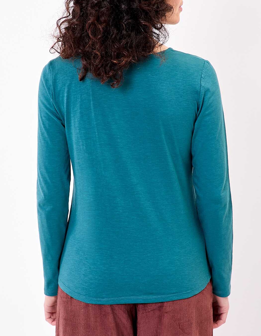 Organic flamed cotton T-shirt femme La Fiancée