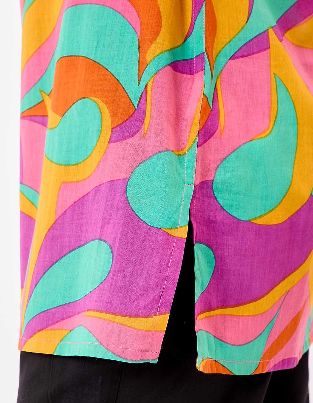 Women’s tunic in organic cotton voile femme La Fiancée