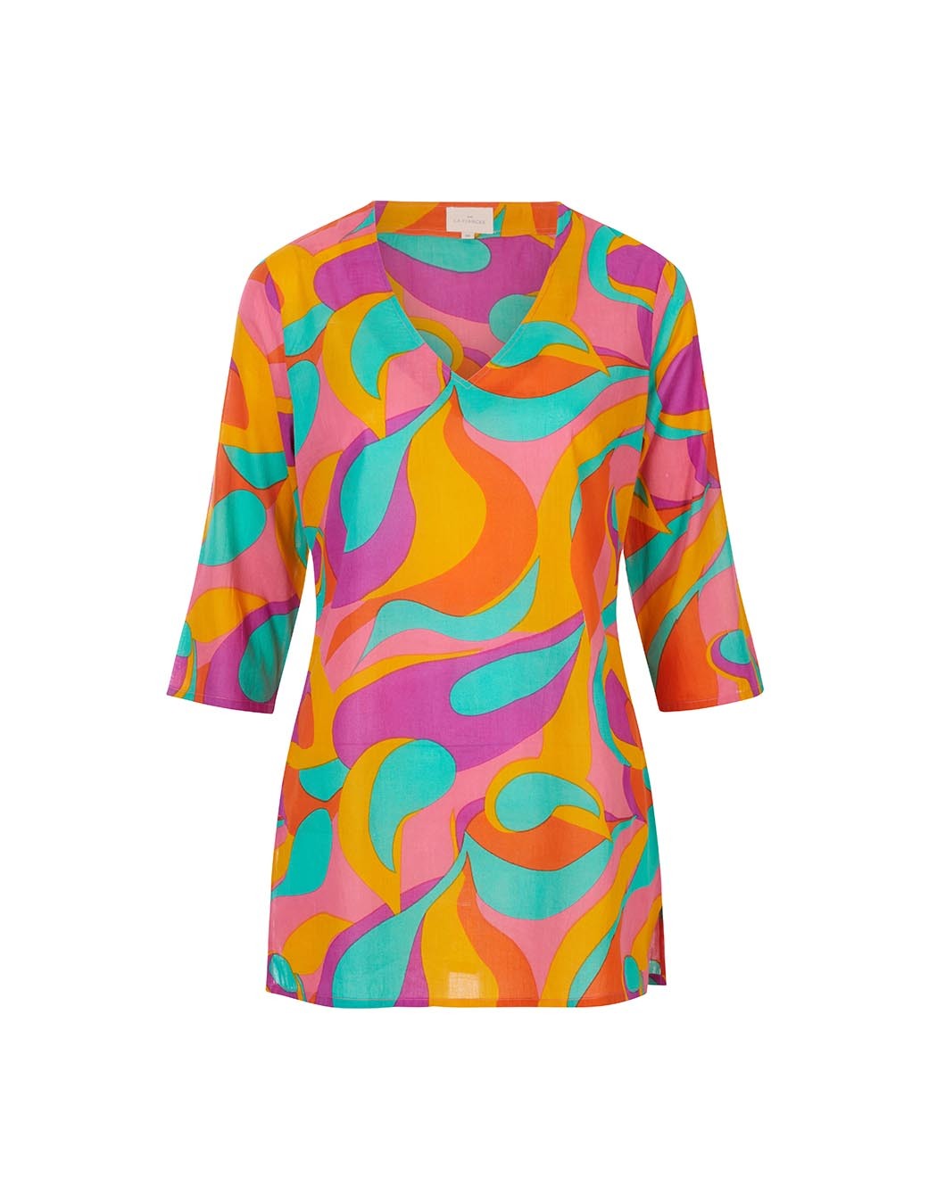 Women’s tunic in organic cotton voile femme La Fiancée