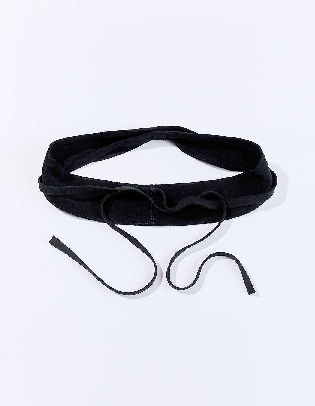Leather tie belt femme La Fiancée