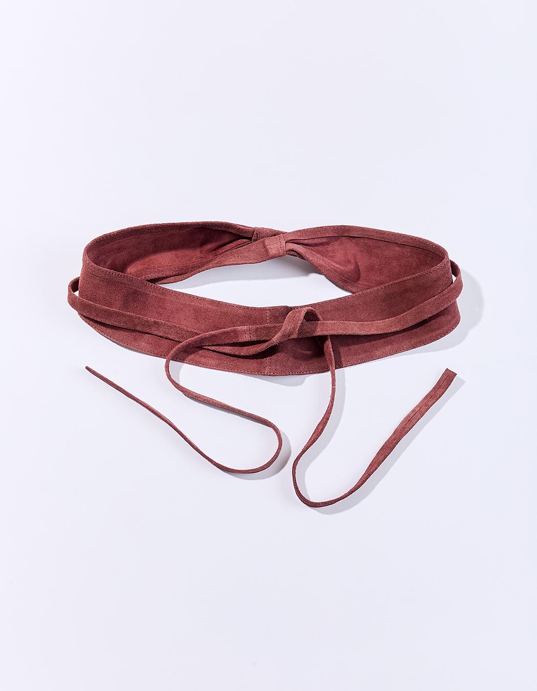 Leather tie belt femme La Fiancée