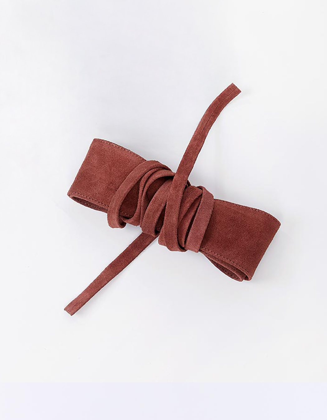 Leather tie belt femme La Fiancée
