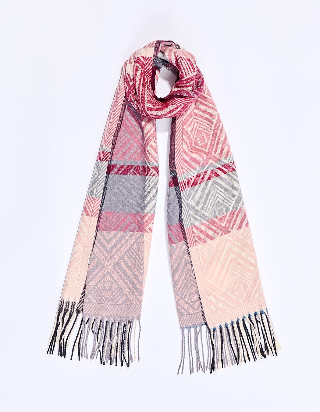 Knitted rectangular scarf femme La Fiancée