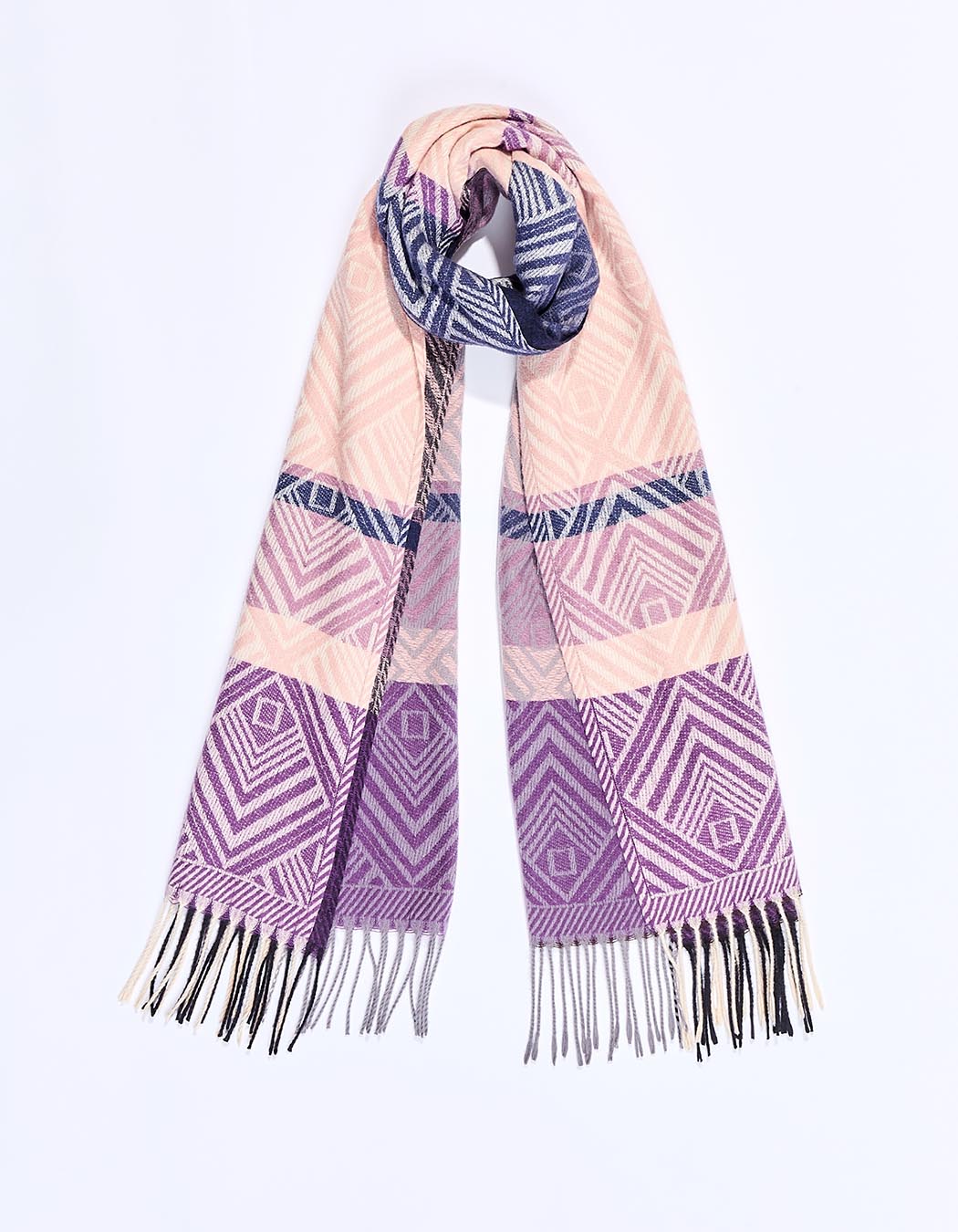 Knitted rectangular scarf femme La Fianc&eacute;e