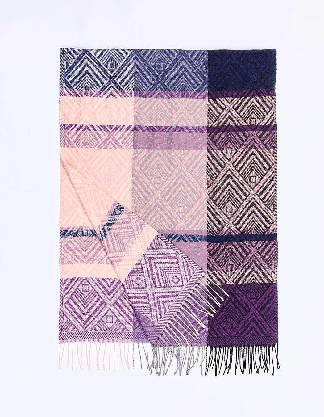 Knitted rectangular scarf femme La Fianc&eacute;e