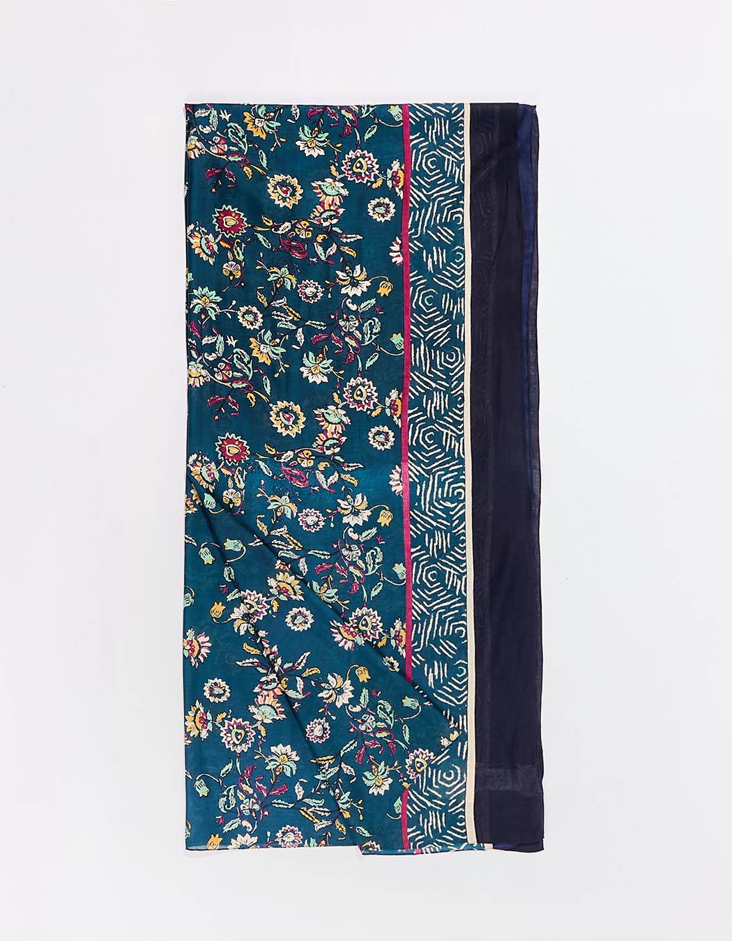 Large printed fluid stole femme La Fianc&eacute;e