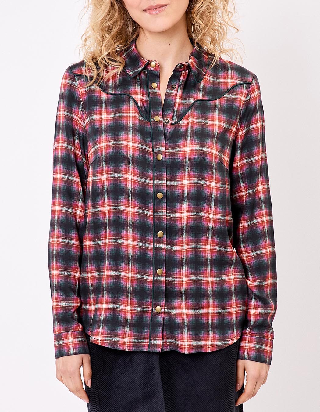 Country-style fluid blouse femme La Fiancée