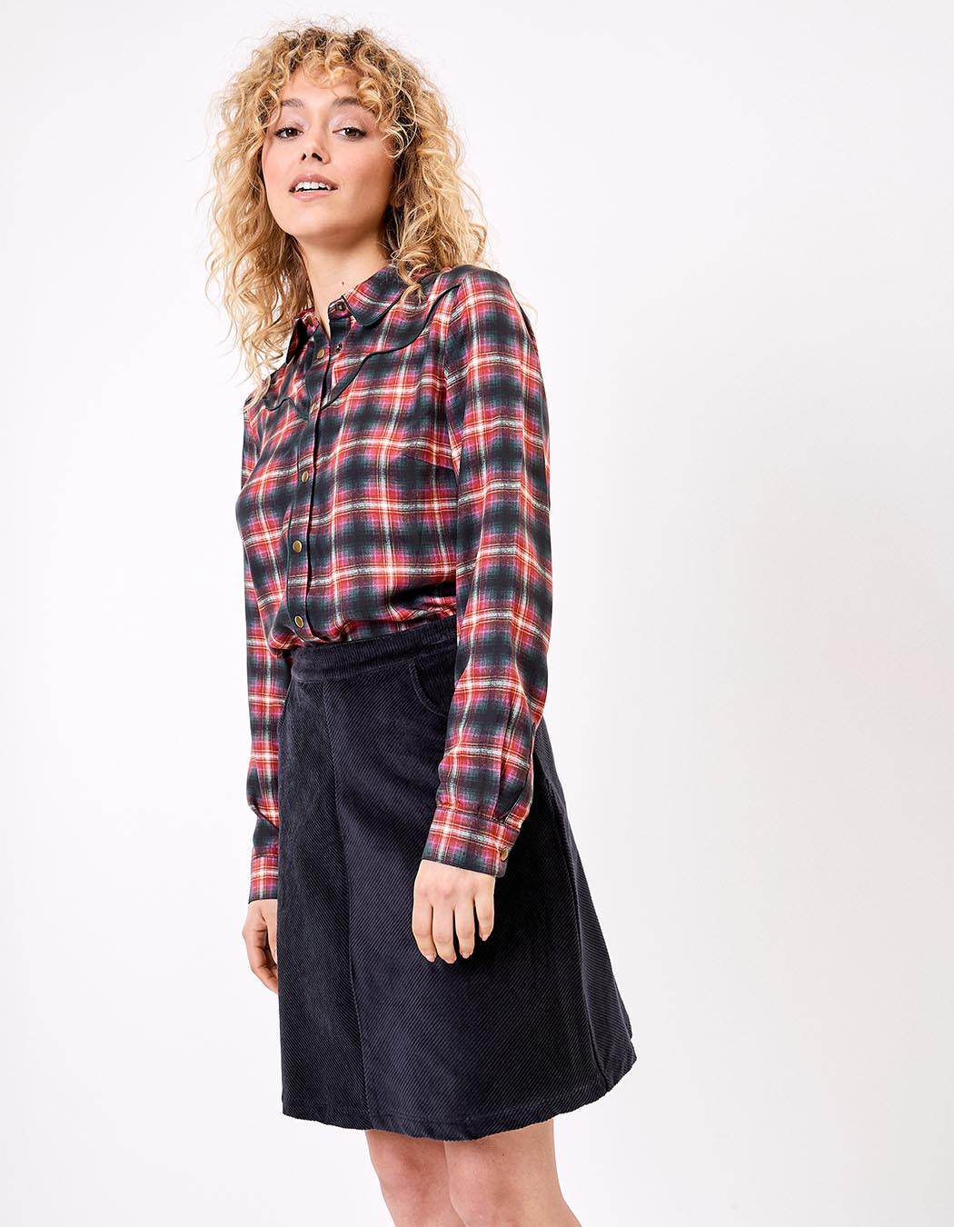 Country-style fluid blouse femme La Fiancée