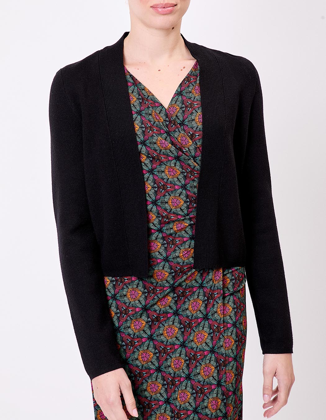 Women’s plain short knit cardigan femme La Fiancée