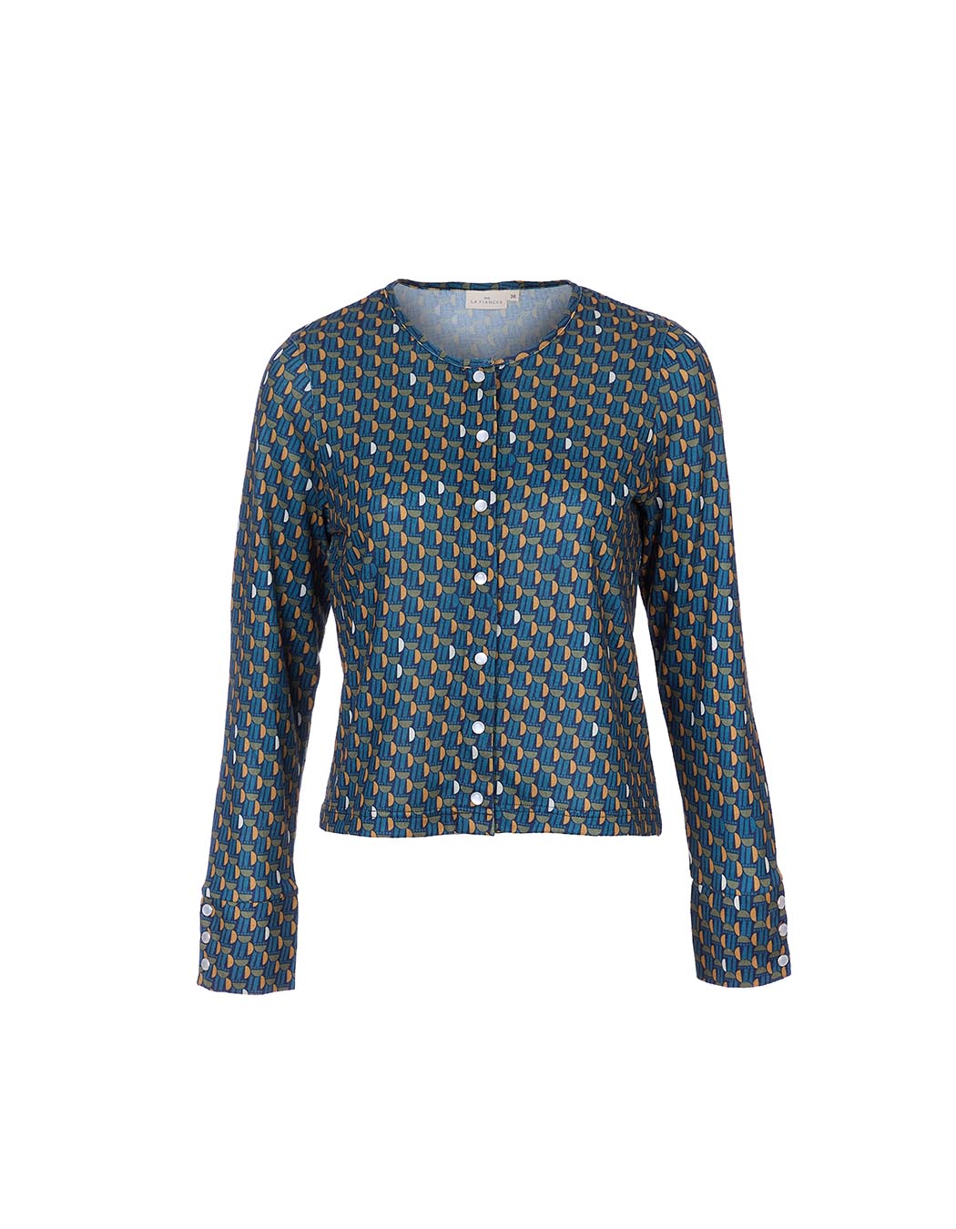 Fine knit buttoned cardigan femme La Fianc&eacute;e