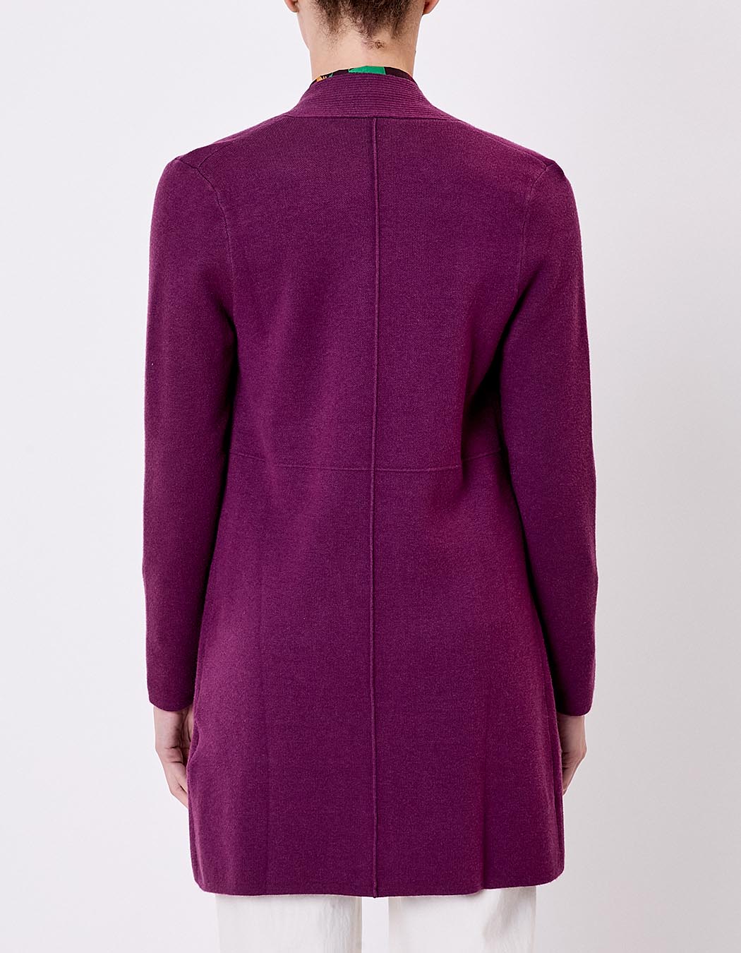 Plain long knit cardigan femme La Fiancée