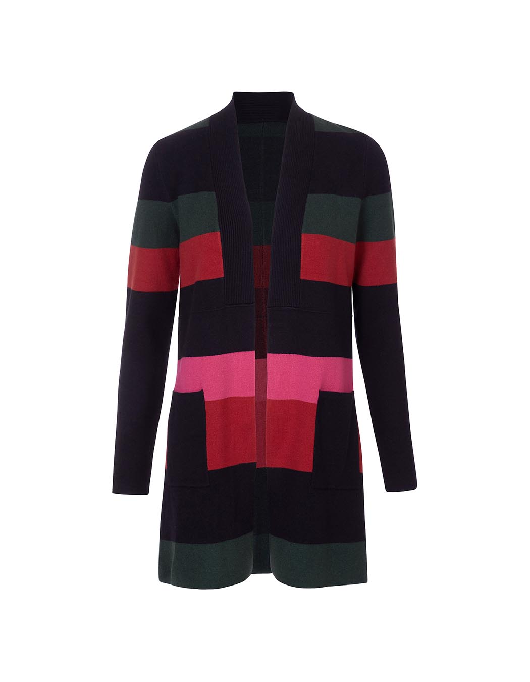 Plain long knit cardigan femme La Fiancée