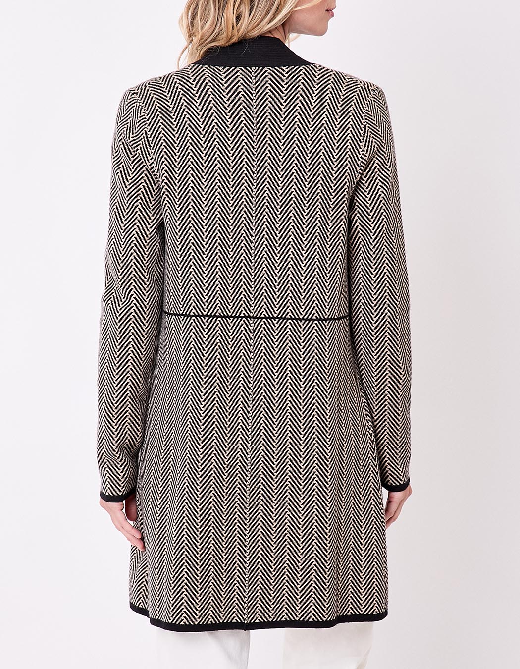 Plain long knit cardigan femme La Fiancée