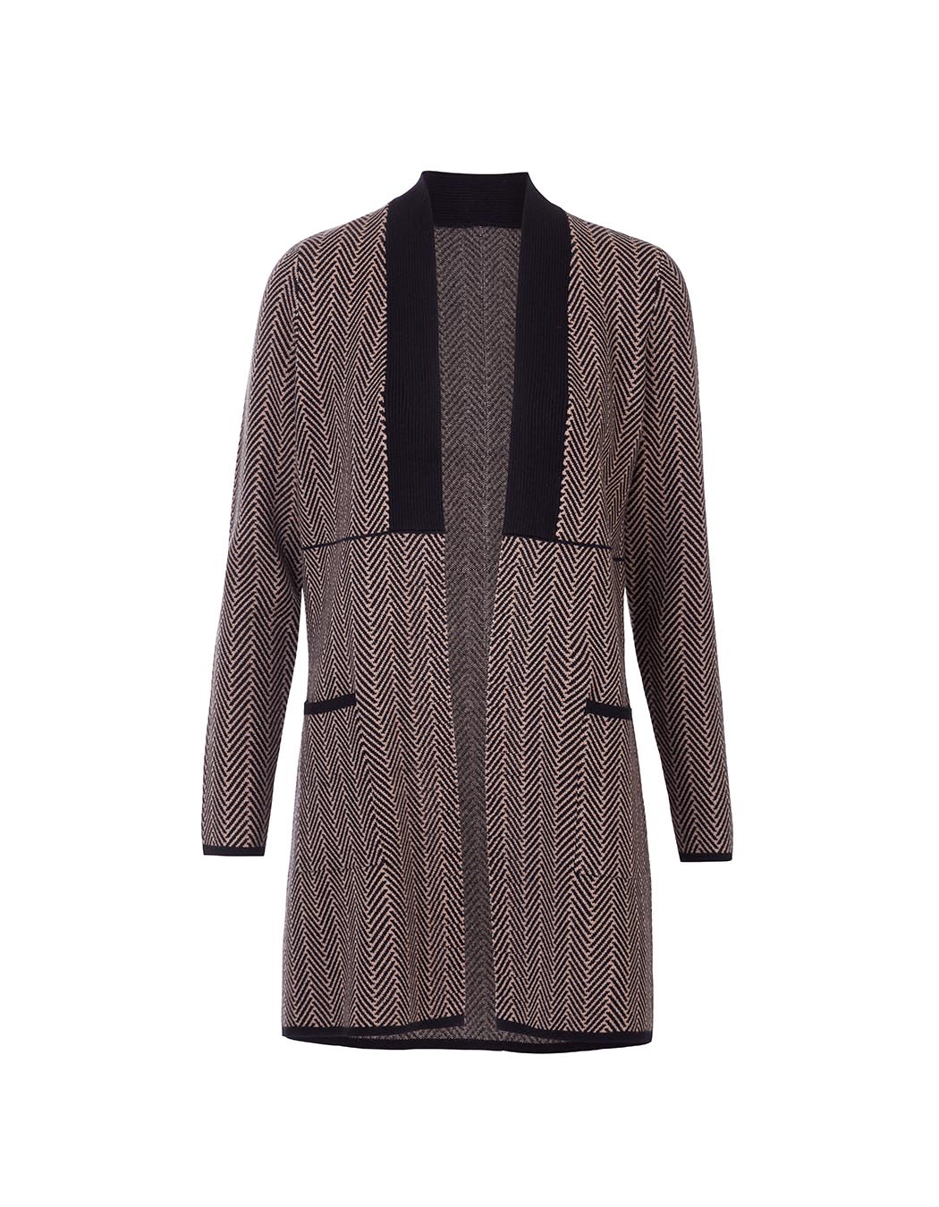 Plain long knit cardigan femme La Fiancée