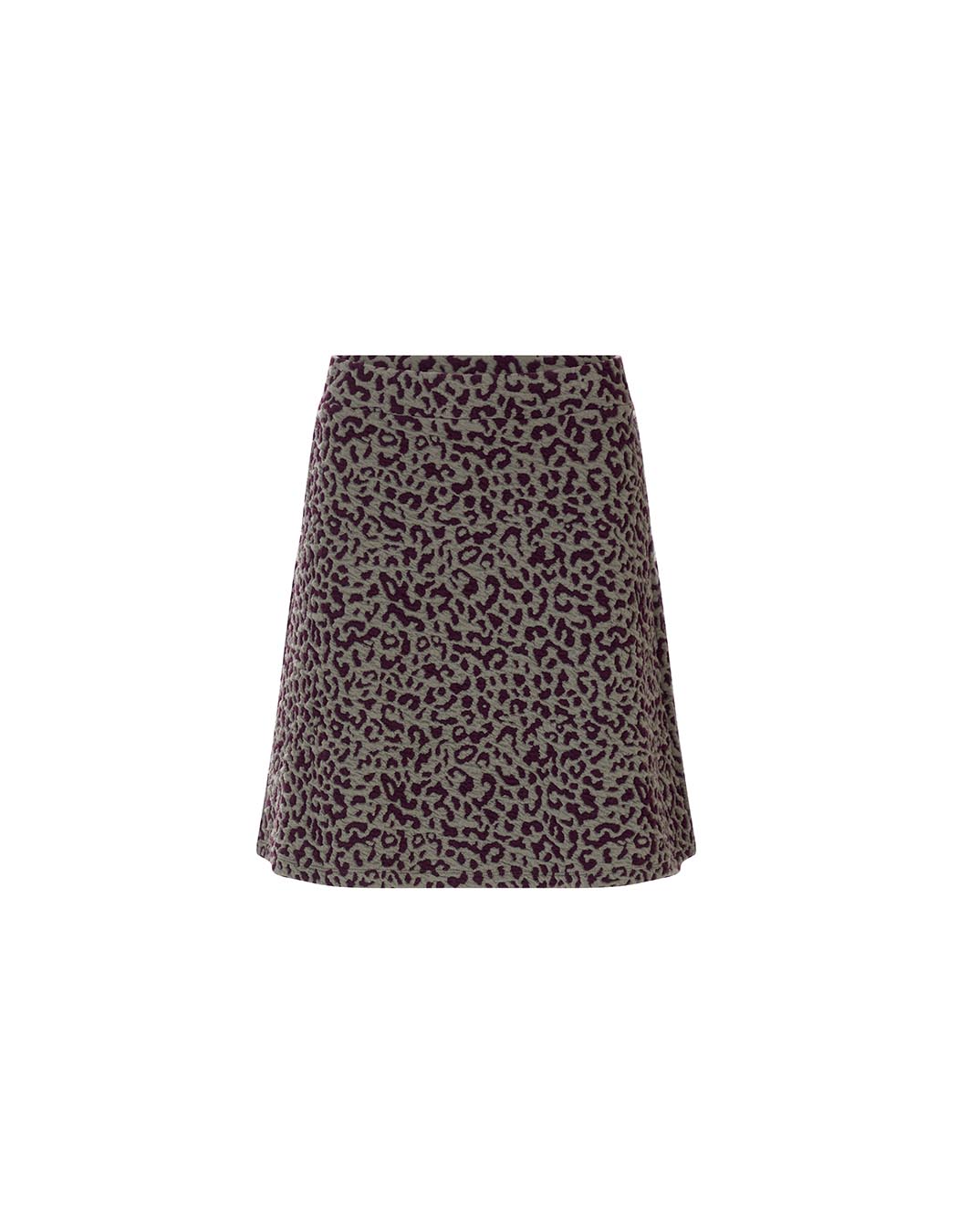 Soft knit A-line skirt femme La Fiancée