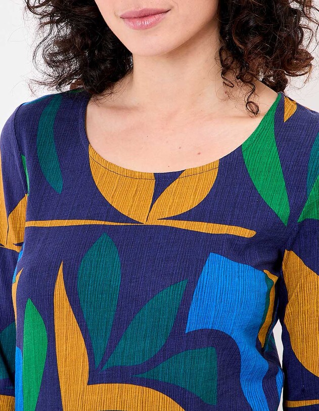Organic flamed cotton T-shirt femme La Fianc&eacute;e