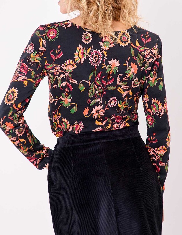 Organic flamed cotton T-shirt femme La Fianc&eacute;e
