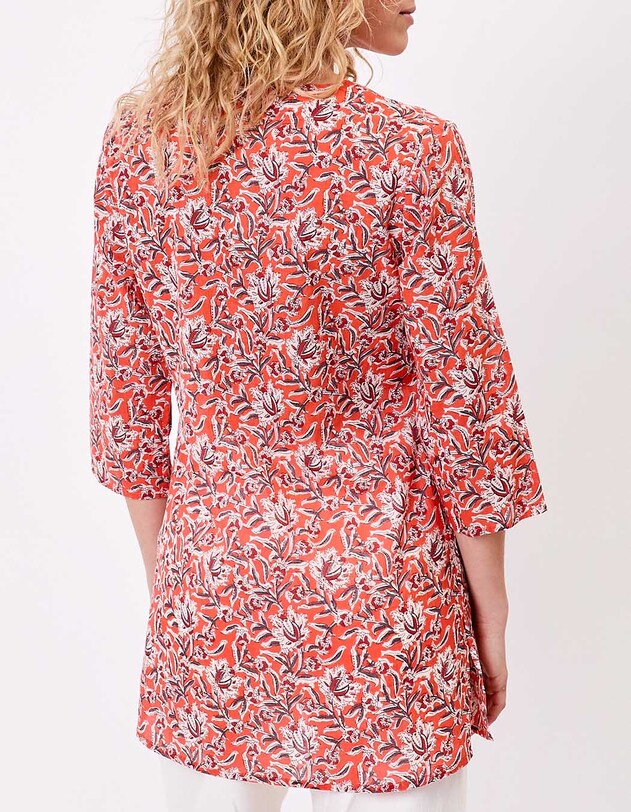 Women&rsquo;s tunic in organic cotton voile femme La Fianc&eacute;e