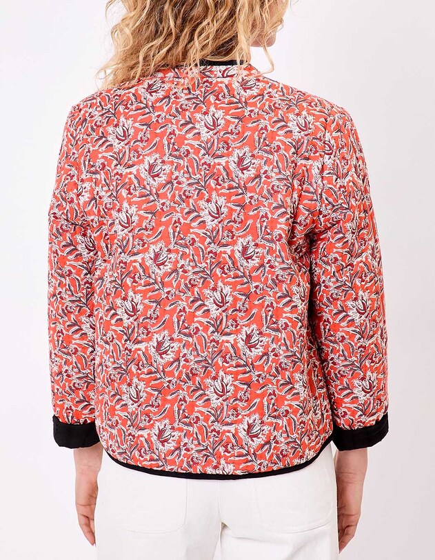 Reversible quilted jacket in organic cotton femme La Fianc&eacute;e